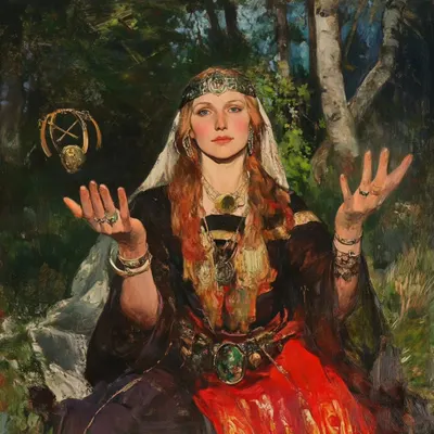 new magic - AI artwork, 1 Jan 2025