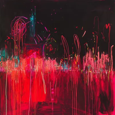 A weekend in the city - AI artwork, 3 Jan 2025
