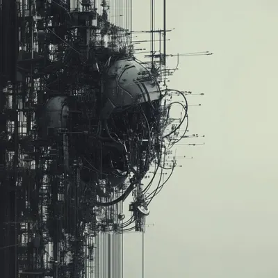 in the darkest of nights - AI artwork, 12 Jan 2025
