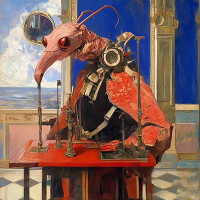 it's not real - AI artwork, 10 Jan 2025