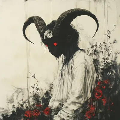 And no marvel; for even Satan fashioneth himself into an angel of light - AI artwork, 17 Jan 2025