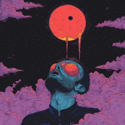 betwen two worlds, where should I be? - AI artwork, 21 Jan 2025
