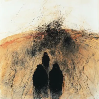 Over and over again until it's... over - AI artwork, 26 Jan 2025