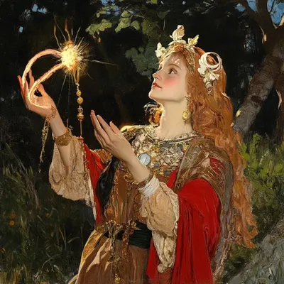 new magic - AI artwork, 1 Jan 2025