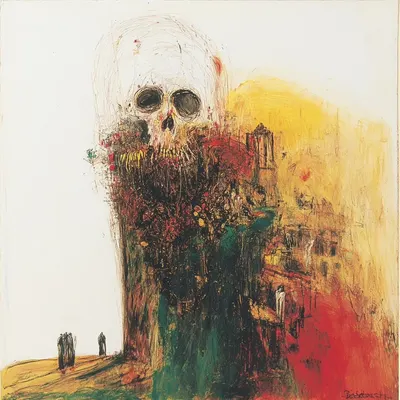 Over and over again until it's... over - AI artwork, 26 Jan 2025