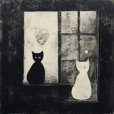 Cats? - AI artwork, 20 Jan 2025
