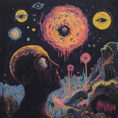 betwen two worlds, where should I be? - AI artwork, 21 Jan 2025