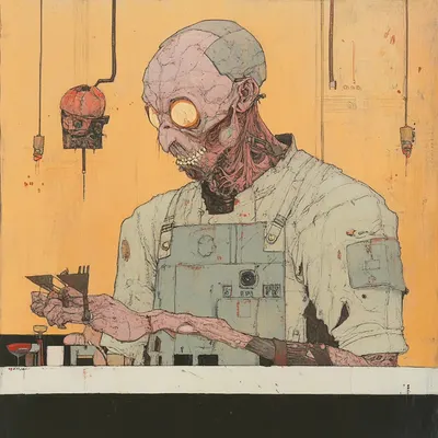 panopticum - AI artwork, 6 Jan 2025
