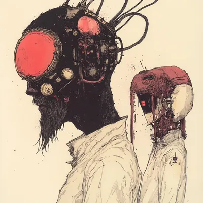 another night in paradise - AI artwork, 15 Jan 2025