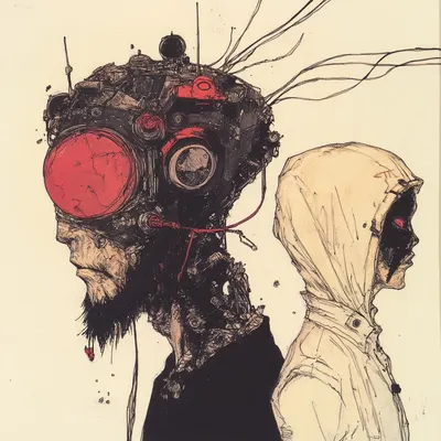 I am a bit tired these days. All for nothing. Do you know how that feels? - AI artwork, 16 Jan 2025