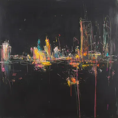 A weekend in the city - AI artwork, 3 Jan 2025