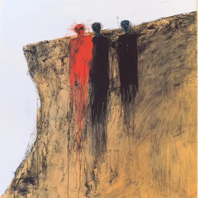 Over and over again until it's... over - AI artwork, 26 Jan 2025