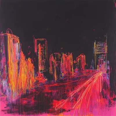 A weekend in the city - AI artwork, 3 Jan 2025