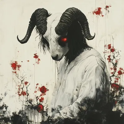 And no marvel; for even Satan fashioneth himself into an angel of light - AI artwork, 17 Jan 2025