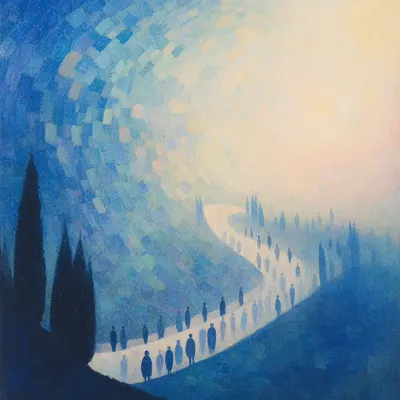 flow - AI artwork, 3 Jan 2025