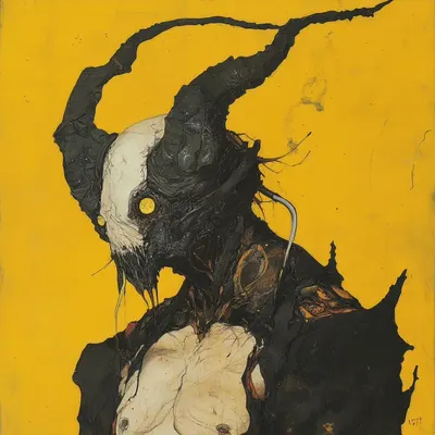 There is void deep inside. Nothing you can do. It will be always there. Nothing - AI artwork, 23 Feb 2025