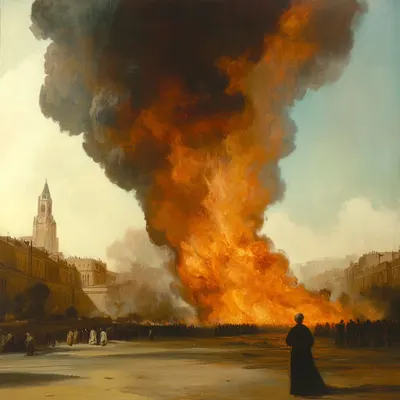 find the spark, ignite the fire - AI artwork, 17 Feb 2025