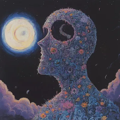 Tough nights; I don't want to return - AI artwork, 9 Feb 2025