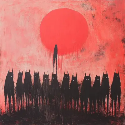 Is it too early or too late? - AI artwork, 18 Feb 2025