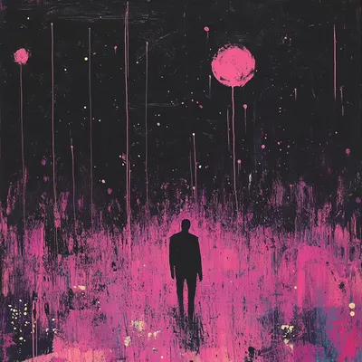Tough nights; I don't want to return - AI artwork, 9 Feb 2025