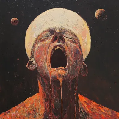 I watched too many space movies yesterday. Where the fuck are we, anyway? - AI artwork, 6 Feb 2025
