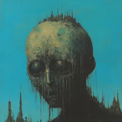 I watched too many space movies yesterday. Where the fuck are we, anyway? - AI artwork, 6 Feb 2025