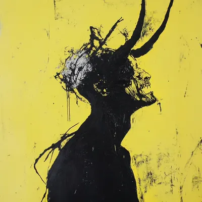 There is void deep inside. Nothing you can do. It will be always there. Nothing - AI artwork, 23 Feb 2025
