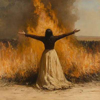 find the spark, ignite the fire - AI artwork, 17 Feb 2025