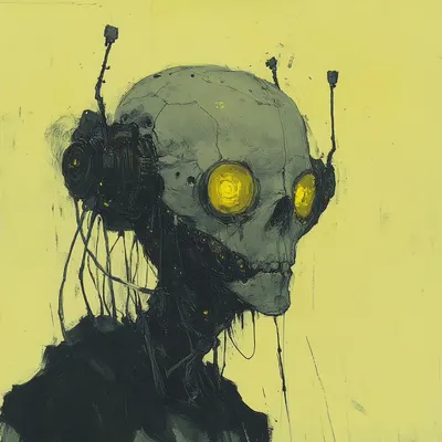 This thought returns to me time and again: how can we sleep when our very beds are burning? Here we go on shaping our lives as though nothing were wrong, as though everything were certain—from always unto forever. Perhaps there is no other way, or perhaps we simply lack consciousness - AI artwork, 6 Feb 2025