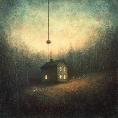overthinker - AI artwork, 21 Mar 2025