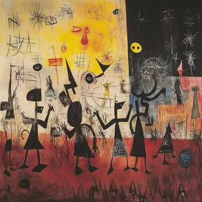art is useless - AI artwork, 16 Mar 2025