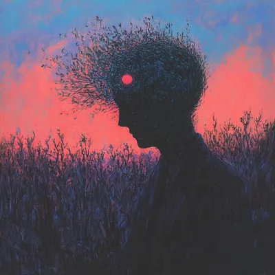 So many thoughts, so little time. What should I choose? - AI artwork, 1 Mar 2025