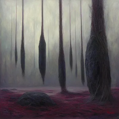 Wandering. Wondering. Walking - AI artwork, 5 Mar 2025