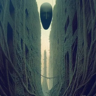 Wandering. Wondering. Walking - AI artwork, 5 Mar 2025