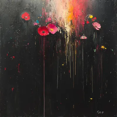 They did this in the name of a man they had never seen or known - AI artwork, 13 Mar 2025