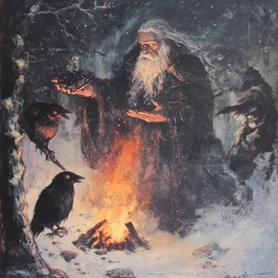 whispers of the devil - AI artwork, 8 Mar 2025