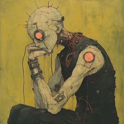 my little dystopia - AI artwork, 13 Mar 2025
