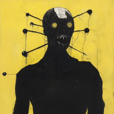 distorted - AI artwork, 25 Mar 2025