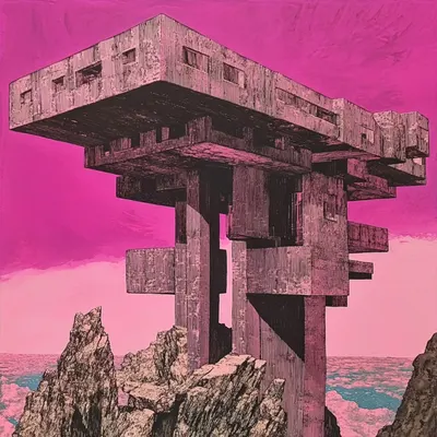 Brutal - AI artwork, 31 Mar 2025