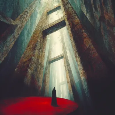 Wandering. Wondering. Walking - AI artwork, 5 Mar 2025
