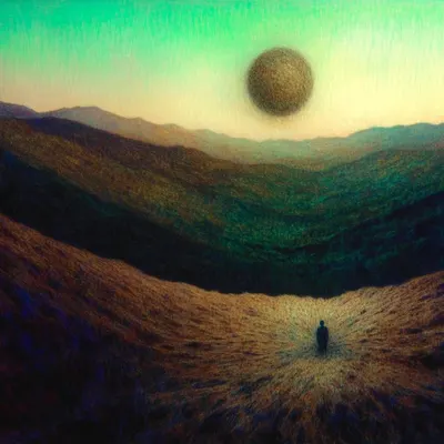 overthinker - AI artwork, 21 Mar 2025