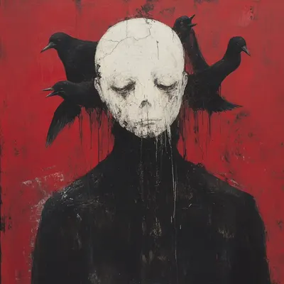 parasites. they live at our expense. beware. they are everywhere - AI artwork, 10 Mar 2025