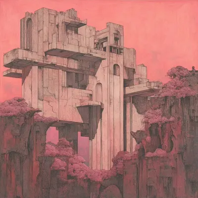 Brutal - AI artwork, 31 Mar 2025