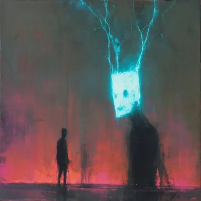 This moment, this life, this planet. What makes you human? - AI artwork, 6 Apr 2025