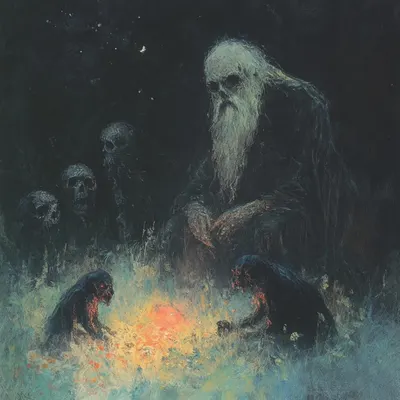 do you hear the void? - AI artwork, 18 Apr 2025
