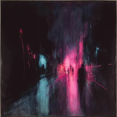 drown your sorrow in the neons of the city - AI artwork, 21 Apr 2025