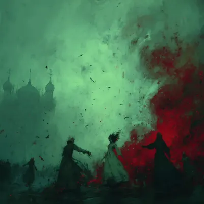 lies, lies, lies everywhere - AI artwork, 20 Apr 2025
