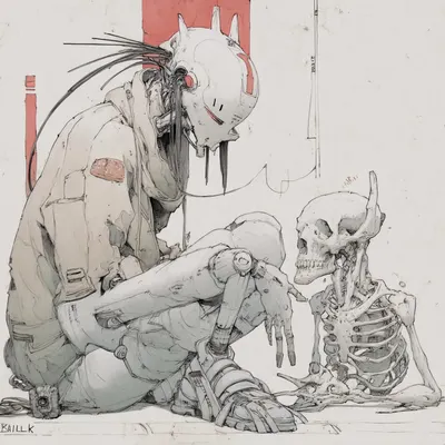 you are what you eat - AI artwork, 7 Apr 2025