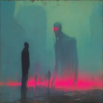 This moment, this life, this planet. What makes you human? - AI artwork, 6 Apr 2025