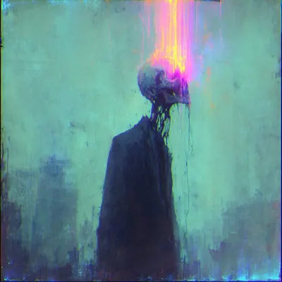 This moment, this life, this planet. What makes you human? - AI artwork, 6 Apr 2025